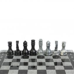 Шахматы "Турнирные" доска 41х41 см гранит мрамор