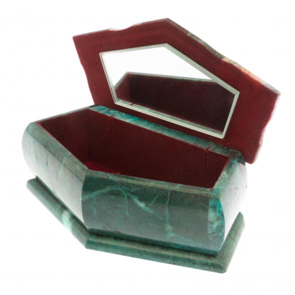 Шкатулка с мозаикой 17х8,5х7 см 129672