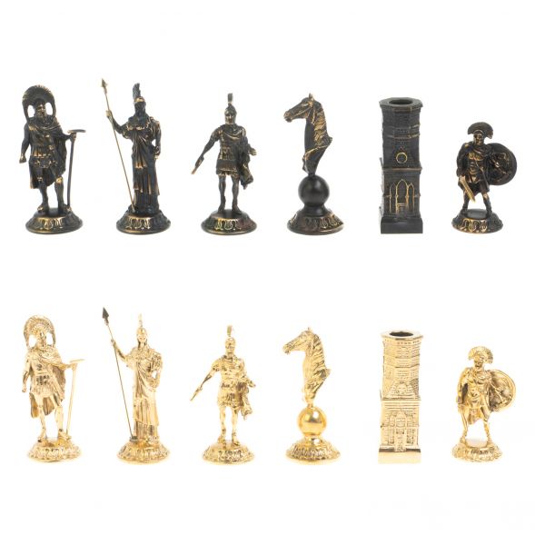 Шахматы подарочные &amp;quot;Спарта&amp;quot; фигуры шабровский змеевик 127964