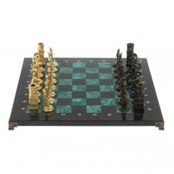 Шахматы подарочные &amp;quot;Спарта&amp;quot; фигуры шабровский змеевик