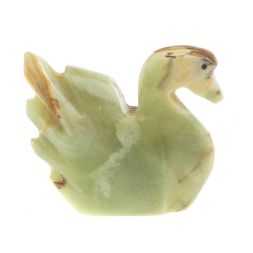 Сувенир "Лебедь" из оникса 6,5х2х5,5 см (2,5)