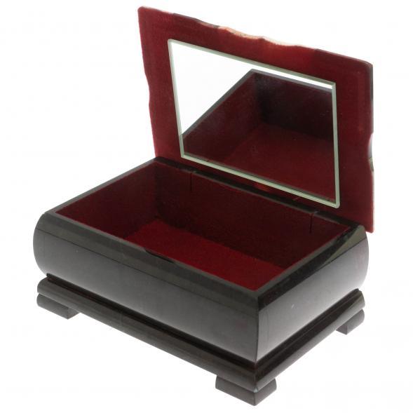 Шкатулка с мозаикой луч 18х12х8 см 129674