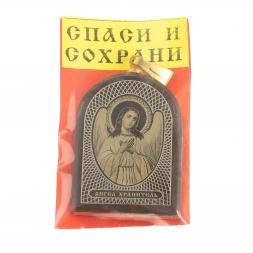 Брелок-кулон оберег &amp;quot;Ангел&amp;quot; камень обсидиан