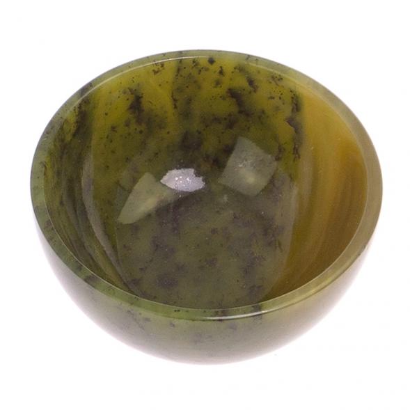 Соусник из нефрита 30 мл 6х3 см 125657