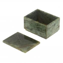 Шкатулка из нефрита 8х6х5 см