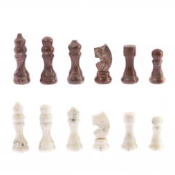 Шахматы с гравировкой "Турнирные" доска 36х36 см из гранита