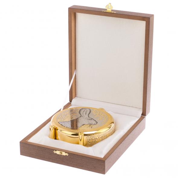 Фляжка с гравюрой &amp;quot;Заяц&amp;quot; Златоуст 125892