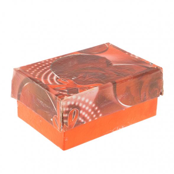 Шкатулка из зелено-коричневого оникса 13х9х5,5 см (3,5х5) 129342