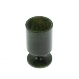 Рюмка на ножке из нефрита 4х4х7 см 40 мл