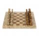 Шахматы из камня &amp;quot;Дебют&amp;quot; оникс, ракушечник доска 25х25 см 128887