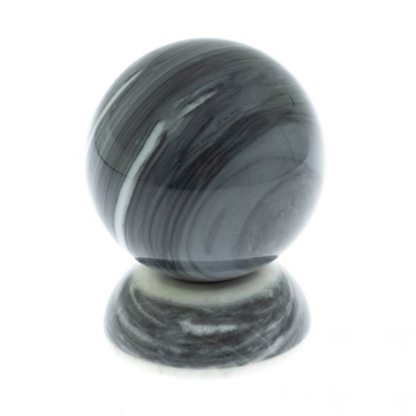 Настольные часы &amp;quot;Шар Антистресс&amp;quot; 8 см из мрамора 129032