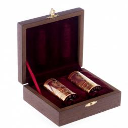 Набор из двух стопок "Герб России" 40 мл Златоуст