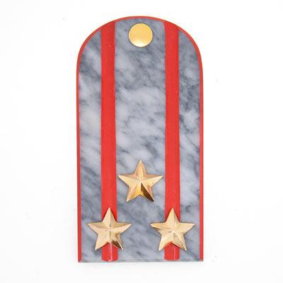 Сувенирный магнит &amp;quot;Погон Полковник МВД&amp;quot; камень мрамор 113904