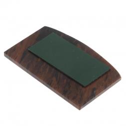 Икона в автомобиль &quot;Молитва водителя&quot; 7х4,5 см из коричневого обсидиана