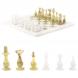 Сувенирные шахматы &amp;quot;Стандарт&amp;quot; доска 38х38 см из оникса и мрамора 121667