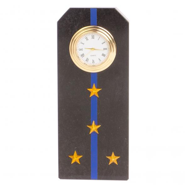 Часы &amp;quot;Погон капитан Авиации ВМФ&amp;quot; из змеевика 113520