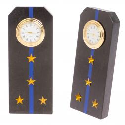 Часы &amp;quot;Погон капитан Авиации ВМФ&amp;quot; из змеевика