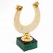 Подкова из малахита &amp;quot;На счастье&amp;quot; 116009