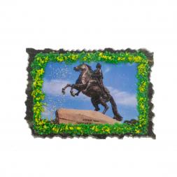 Магнит прямоугольный &amp;quot;Медный всадник&amp;quot; змеевик