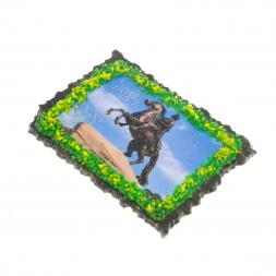 Магнит прямоугольный &amp;quot;Медный всадник&amp;quot; змеевик