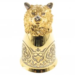 Стопка перевертыш &amp;quot;Волк&amp;quot; 70 мл Златоуст