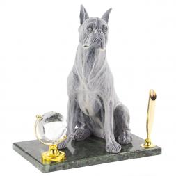 Подставка под ручку "Собака боксер"