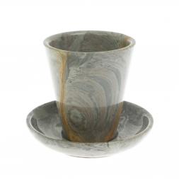 Чайная пара из мрамора