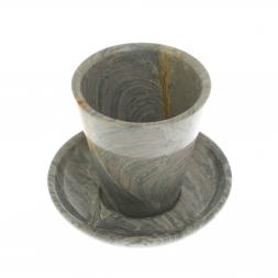 Чайная пара из мрамора