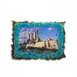 Магнит &amp;quot;Крейсер Аврора&amp;quot; змеевик