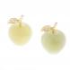 Яблоко сувенирное камень оникс зеленый 3,2х4 см (1,25) 121830