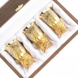 Стопки перевертыши &amp;quot;Волк&amp;quot; 60 мл 3 шт Златоуст