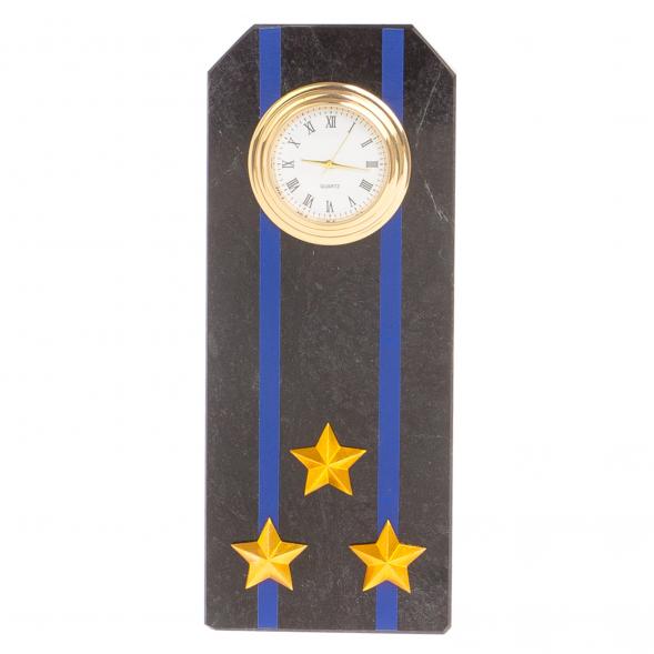 Часы &amp;quot;Погон полковник Авиации ВМФ&amp;quot; из змеевика 113523