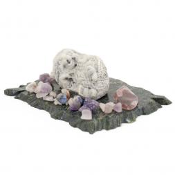 Сувенир из мрамолита &amp;quot;Ежик лежит&amp;quot;