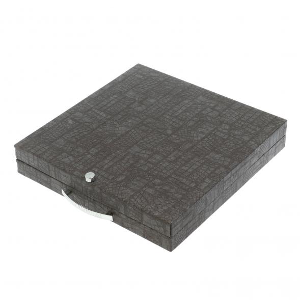 Шахматы &amp;quot;Римские воины&amp;quot; фигуры бронза / патина 28х28 см из мрамора и лемезита 128207