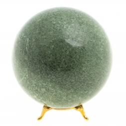 Шар из камня жадеит 12 см