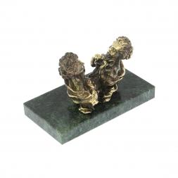 Сувенир статуэтка знак зодиака &amp;quot;Близнецы&amp;quot; бронза камень