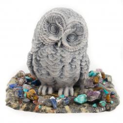 Сувенир &amp;quot;Сова&amp;quot; из мрамолита