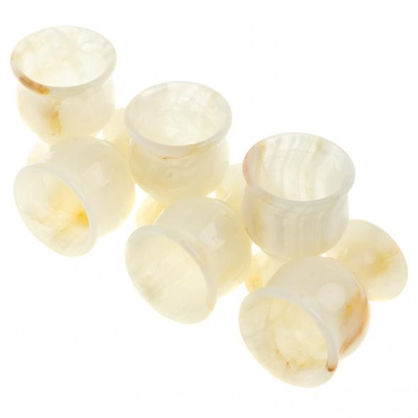 Набор рюмок &amp;quot;Тюльпан&amp;quot; 40 мл из оникса 6шт 5х7см в футляре (2х3) 121933