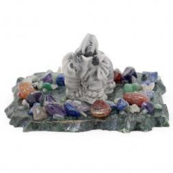 Сувенир &amp;quot;Слоник стоит&amp;quot; из мрамолита