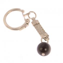 Брелок знак зодиака "Скорпион" камень обсидиан