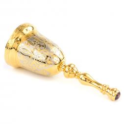 Колокольчик подарочный "Родонит" в деревянном футляре Златоуст