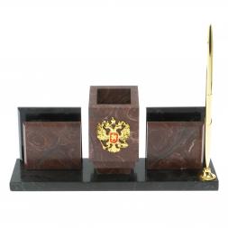 Мини-набор &amp;quot;Россия&amp;quot; камень лемезит змеевик