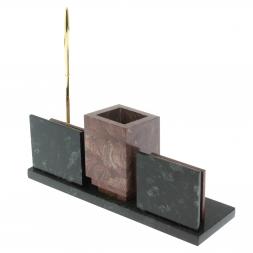 Мини-набор &amp;quot;Россия&amp;quot; камень лемезит змеевик