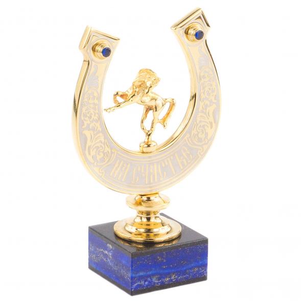 Сувенир &amp;quot;Подкова На счастье&amp;quot; лазурит Златоуст 120165