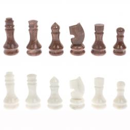 Шахматы " Традиционные" доска 40х40 см мрамор, лемезит