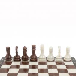 Шахматы " Традиционные" доска 40х40 см мрамор, лемезит