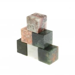 Камни для виски набор 6 кубиков микс для охлаждения напитков