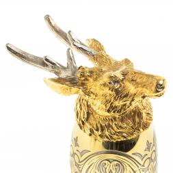 Стопка перевертыш &amp;quot;Олень&amp;quot; 70 мл Златоуст