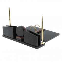 Письменный набор &amp;quot;Фаворит&amp;quot; из камня лемезит