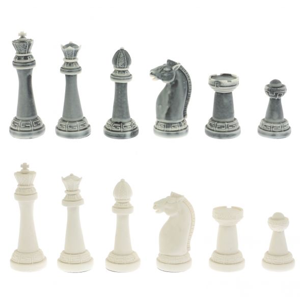 Шахматы &amp;quot;Стаунтон&amp;quot; доска 40х40 см мрамор / змеевик 129351